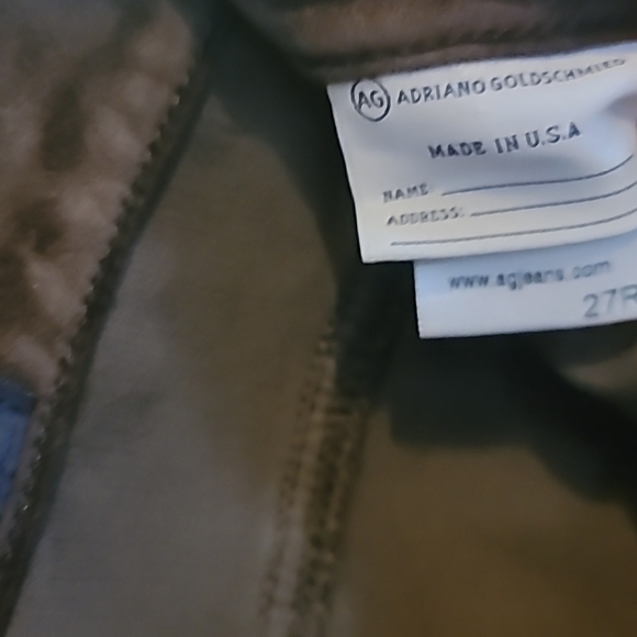 AG Adriano Goldschmied slim straight ankle pants size 27R - Picture 6 of 7